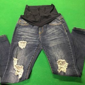 S.O.N.G Large Maternity Jeans